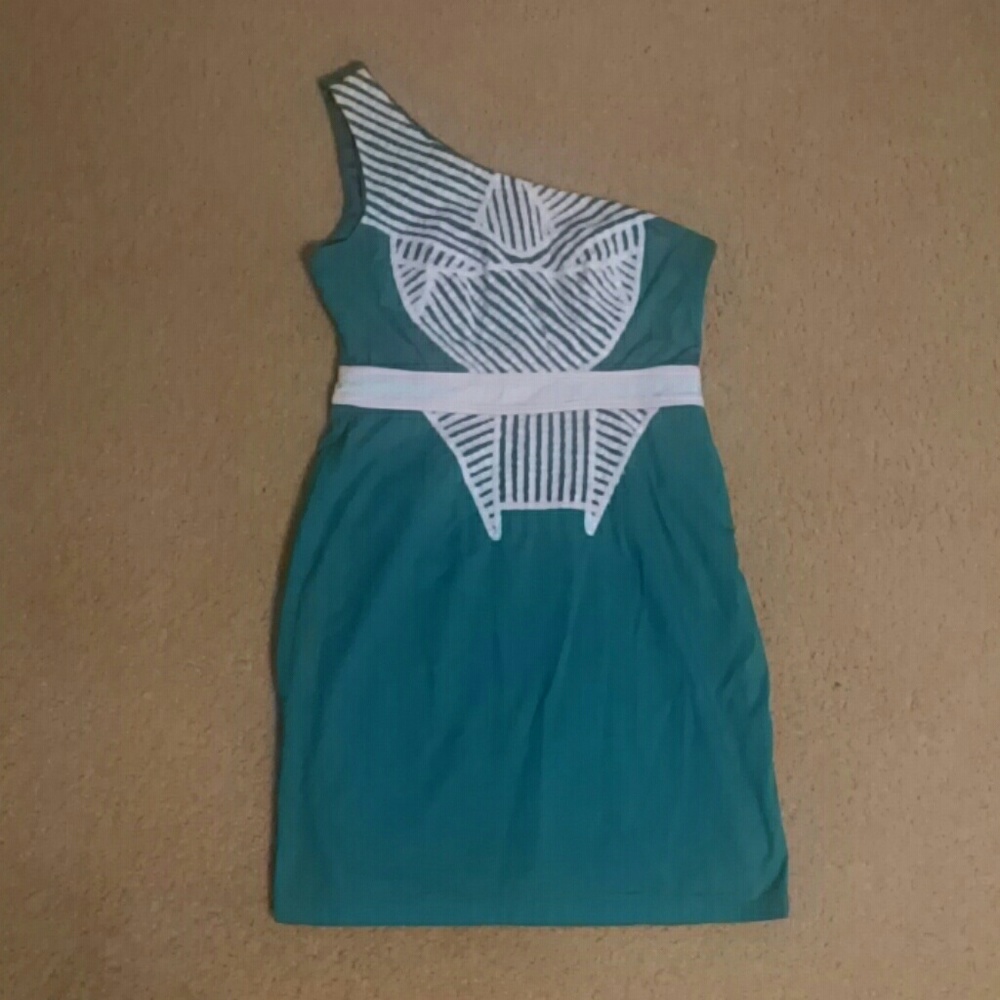 TURQUOISE DRESS